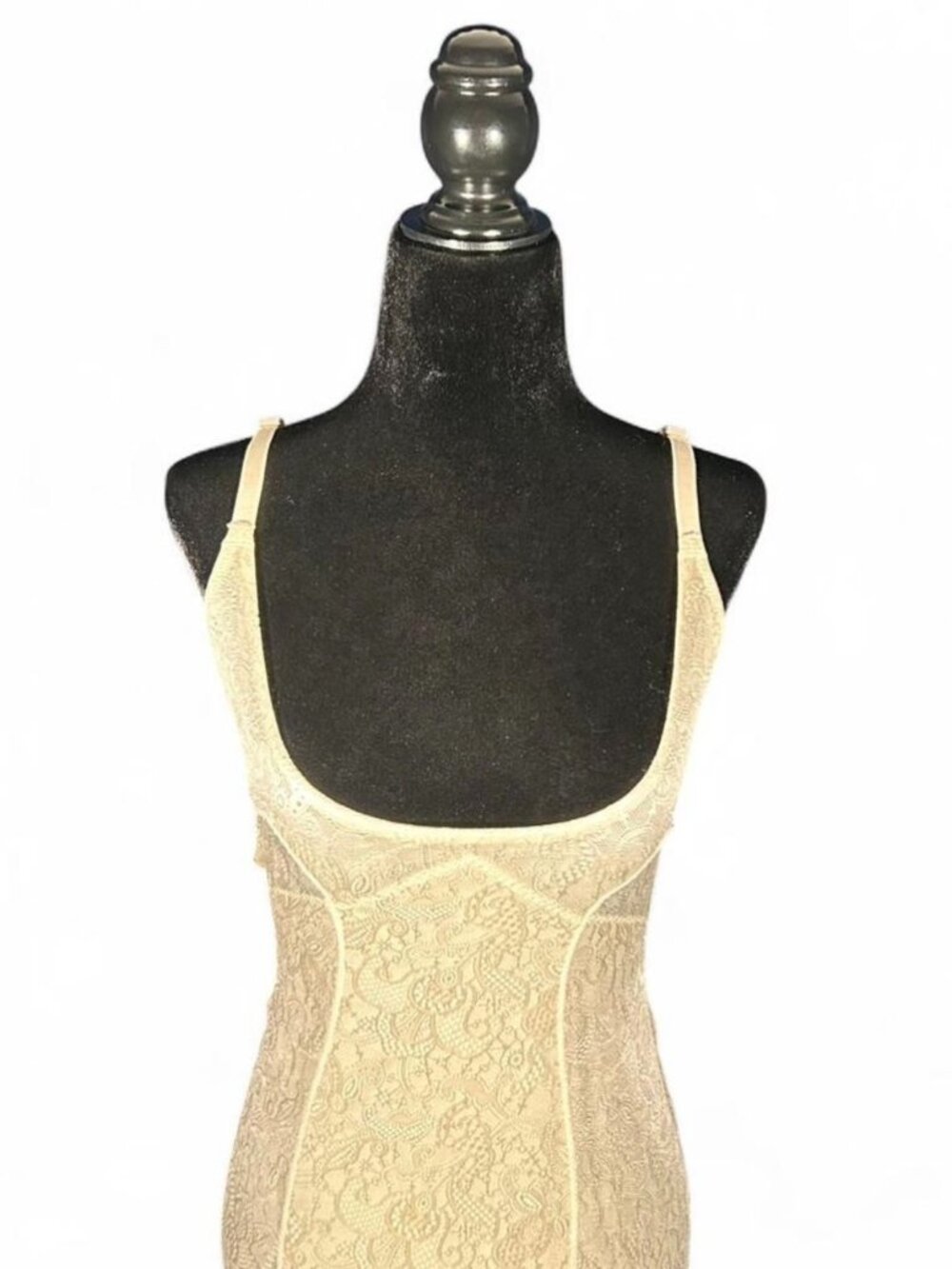 Cream Plus Size Shapewear Bodysuit XL Smoothing